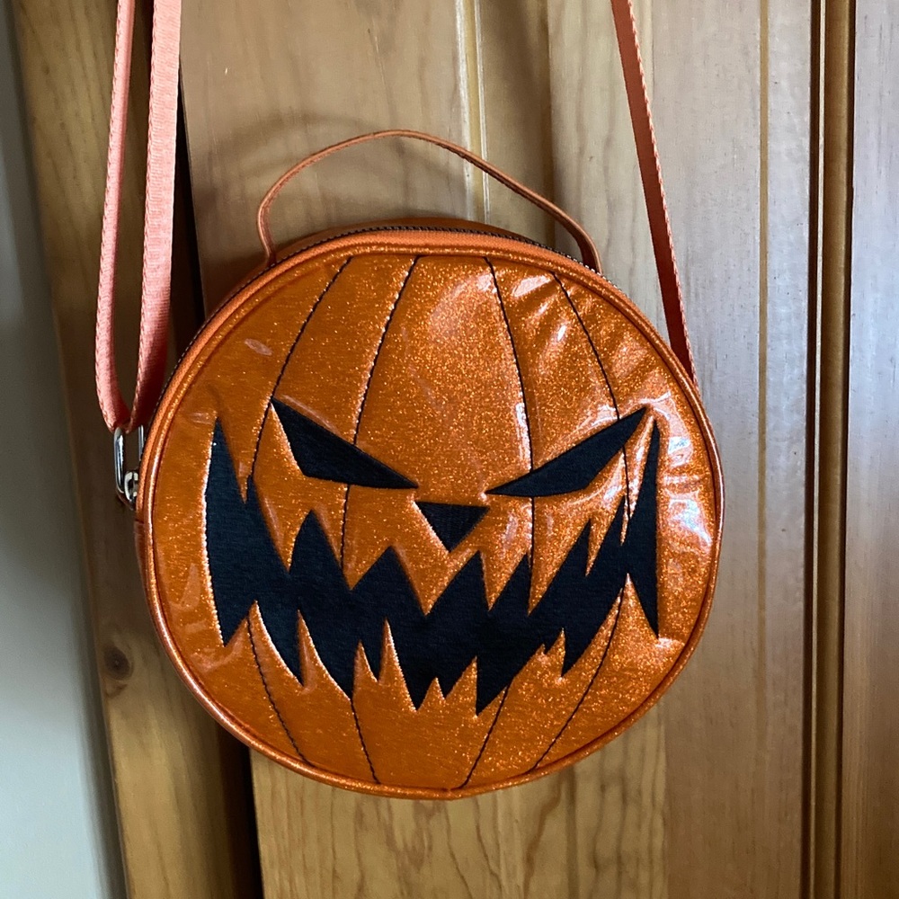 Jack Skellington pumpkin king crossbody